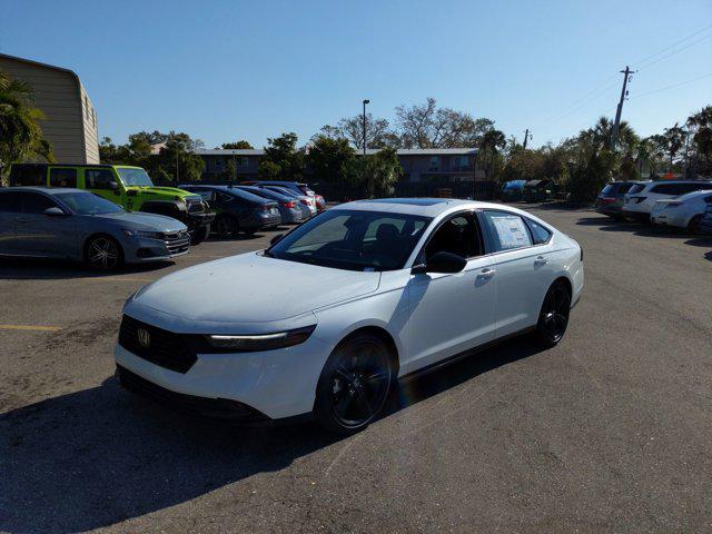Photo of 2025 Platinum White Honda Accord Hybrid