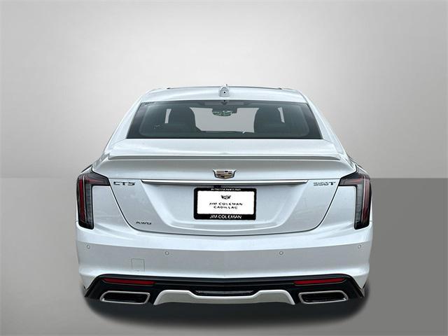 Photo of 2025 Crystal White Tricoat Cadillac CT5