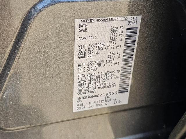 Photo of 2024 Gun Metallic Nissan Pathfinder