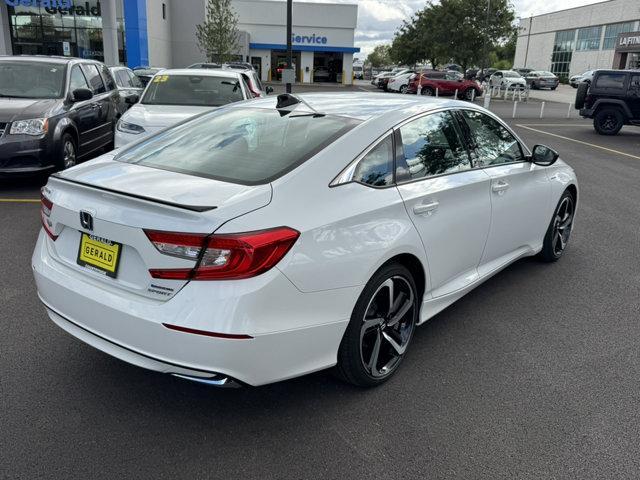 Photo of 2022 White Honda Accord Hybrid