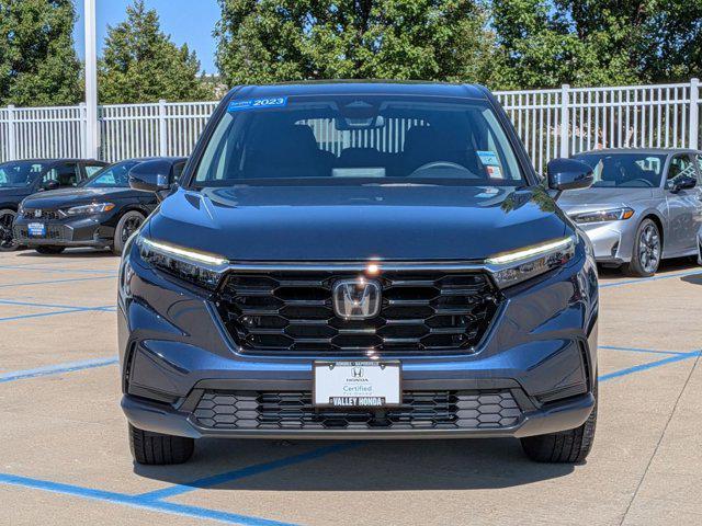 Photo of 2023 Canyon River Blue Metallic Honda CR-V