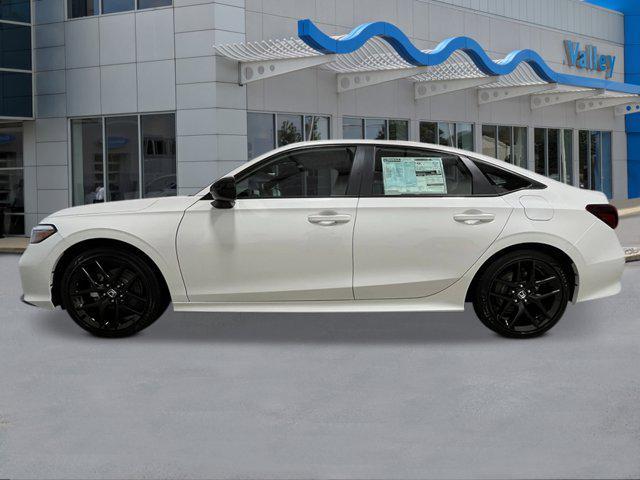 Photo of 2026 Platinum White Pearl Honda Civic Hybrid