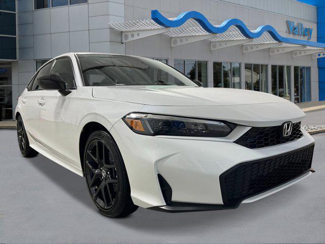 Photo of 2026 Platinum White Pearl Honda Civic Hybrid
