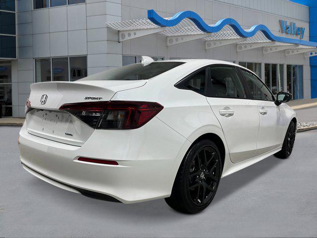 Photo of 2026 Platinum White Pearl Honda Civic Hybrid
