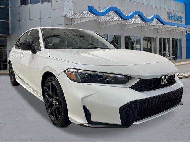 Photo of 2026 Platinum White Pearl Honda Civic Hybrid