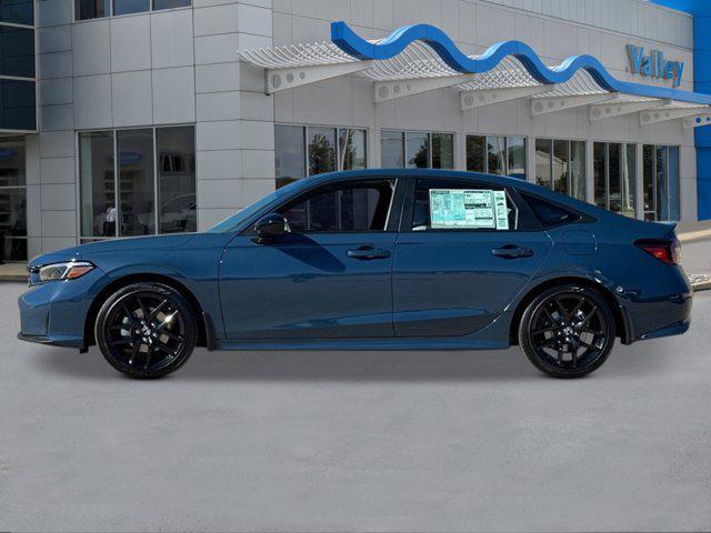 Photo of 2026 Blue Lagoon Pearl Honda Civic Hybrid