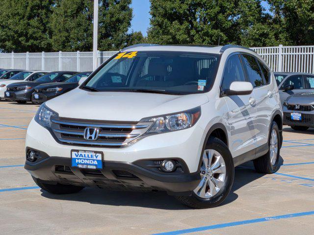 Photo of 2014 White Diamond Pearl Honda CR-V