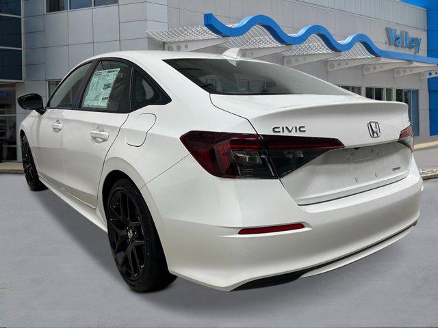 Photo of 2026 Platinum White Pearl Honda Civic Hybrid