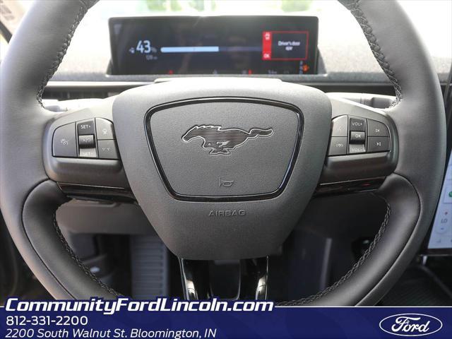 Photo of 2025 Shadow Black Ford Mustang Mach-E