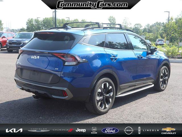 Photo of 2023 Sapphire Blue Kia Sportage