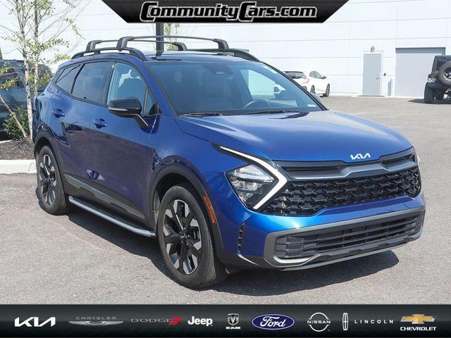 Photo of 2023 Sapphire Blue Kia Sportage