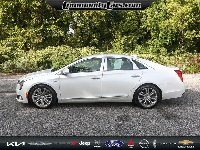 Photo of 2019 Crystal White Tricoat Cadillac XTS