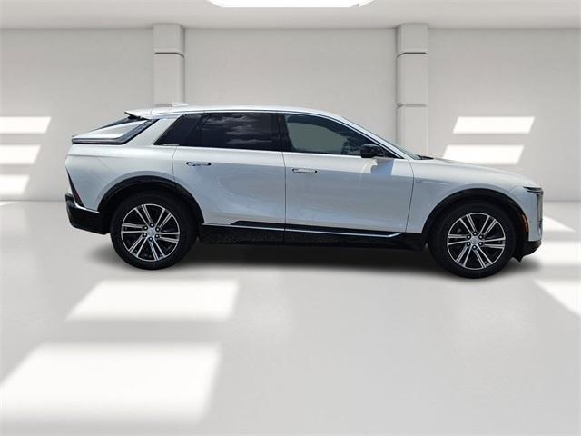 Photo of 2025 Crystal White Tri-Coat Cadillac LYRIQ