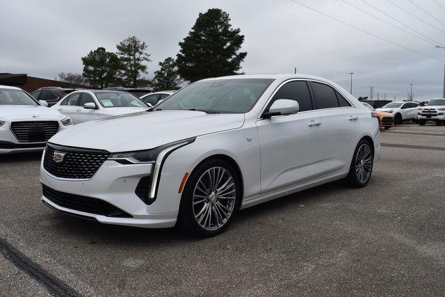 Photo of 2020 White Cadillac CT4