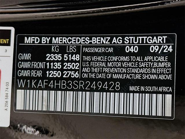 Photo of 2025 Black Mercedes-Benz C-Class