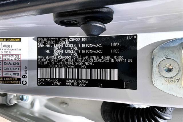 Photo of 2020 Blizzard Pearl Toyota 4Runner