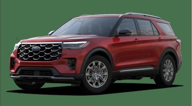 Photo of 2025 Rapid Red Metallic Tinted Clearcoat Ford Explorer