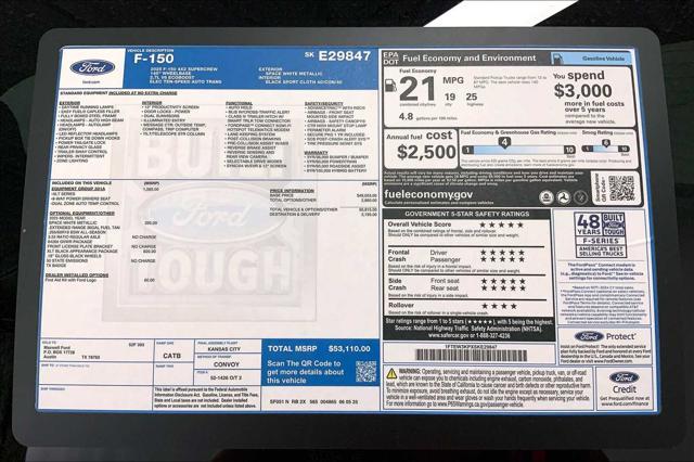 Photo of 2025 White Ford F-150