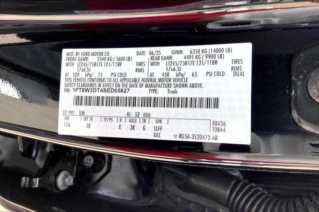 Photo of 2025 Agate Black Metallic Ford F-350
