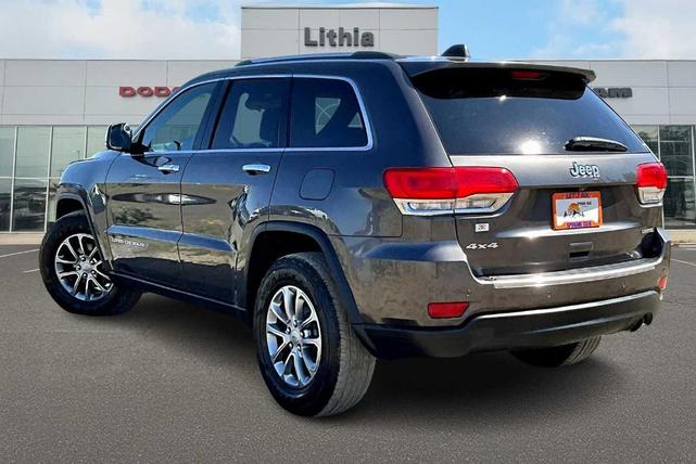 Photo of 2016 Granite Crystal Clearcoat Metallic Jeep Grand Cherokee