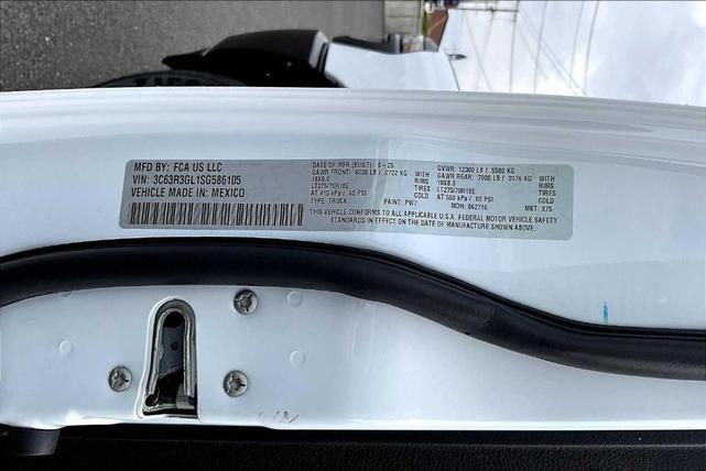 Photo of 2025 White RAM 3500