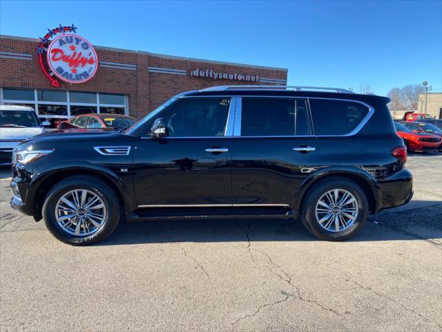 Photo of 2020 Black INFINITI QX80