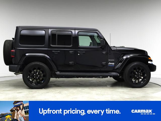 Photo of 2022 Black Jeep Wrangler Unlimited 4xe