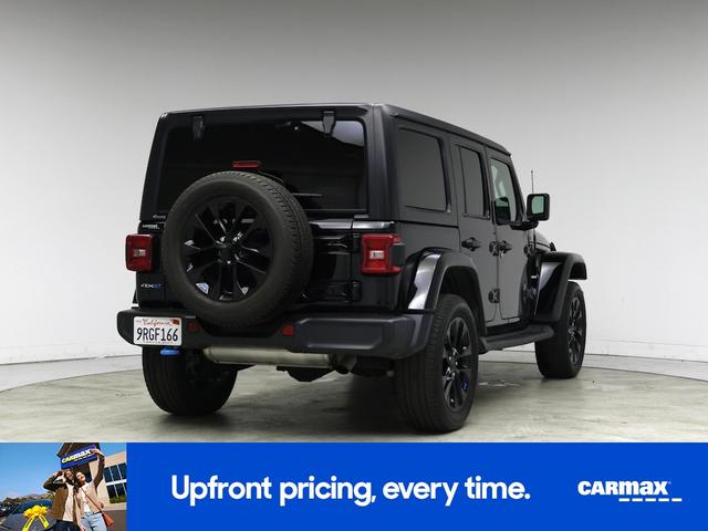 Photo of 2022 Black Jeep Wrangler Unlimited 4xe