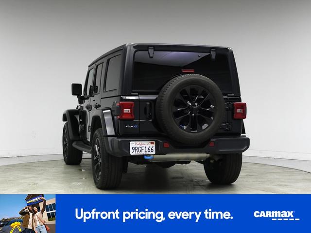 Photo of 2022 Black Jeep Wrangler Unlimited 4xe
