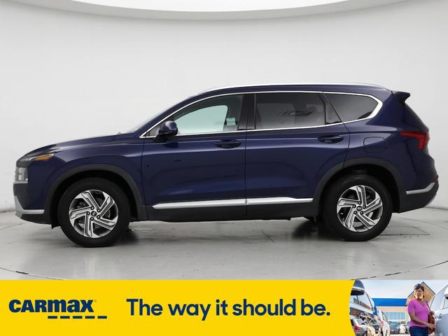 Photo of 2022 Blue Hyundai SANTA FE