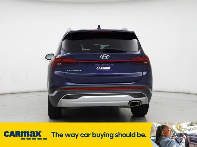 Photo of 2022 Blue Hyundai SANTA FE