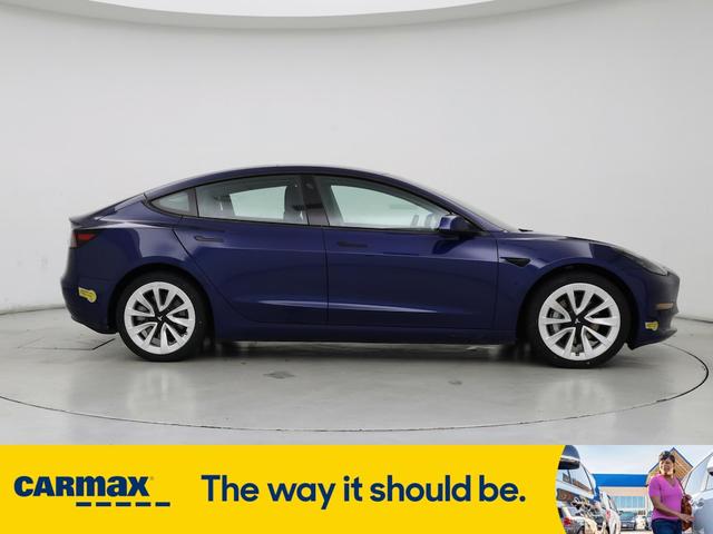 Photo of 2021 Blue Tesla Model 3