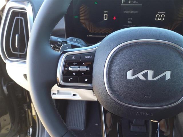 Photo of 2025 Aurora Black Pearl Kia Sorento Hybrid