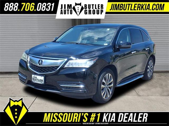 Photo of 2016 Crystal Black Pearl Acura MDX