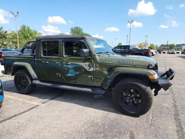 Photo of 2021 Sarge Green Clearcoat Jeep Gladiator