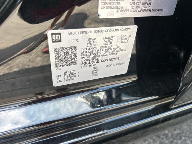 Photo of 2023 Black Chevrolet Silverado 1500