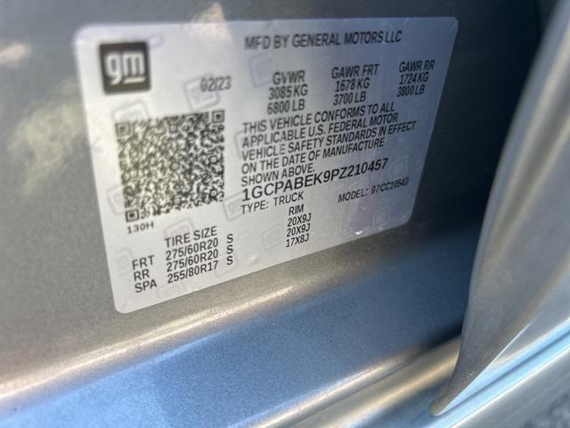 Photo of 2023 Sterling Gray Metallic Chevrolet Silverado 1500