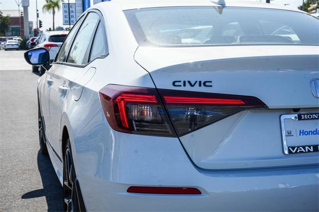 Photo of 2026 Platinum White Pearl Honda Civic Hybrid
