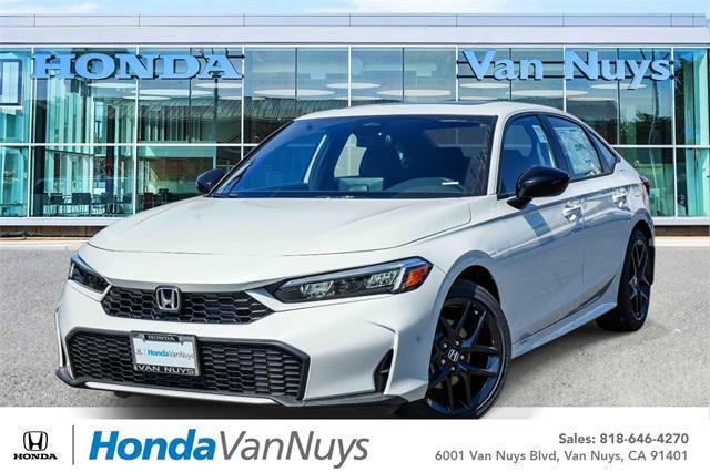 Photo of 2026 Platinum White Pearl Honda Civic Hybrid