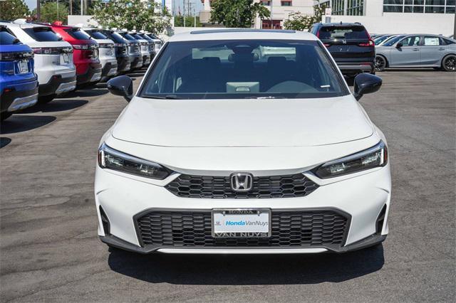 Photo of 2026 Platinum White Pearl Honda Civic Hybrid