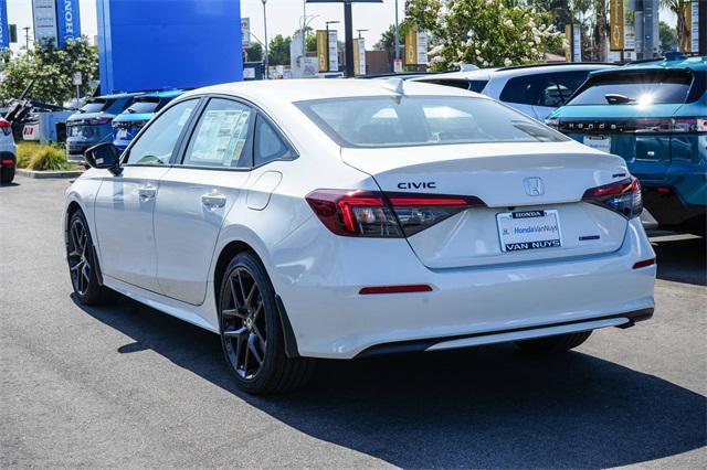 Photo of 2026 Platinum White Pearl Honda Civic Hybrid