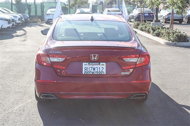Photo of 2021 San Marino Red Honda Accord