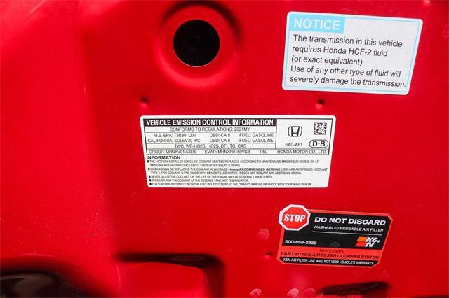 Photo of 2021 San Marino Red Honda Accord