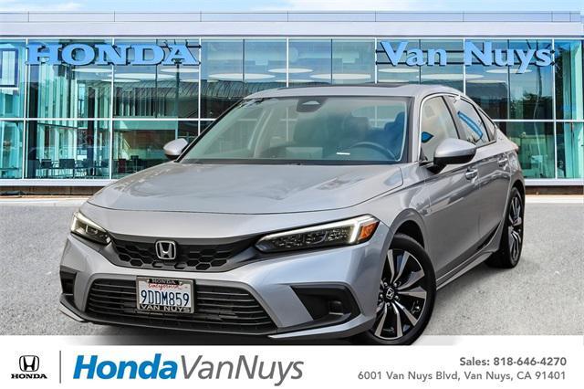 Photo of 2022 Lunar Silver Metallic Honda Civic