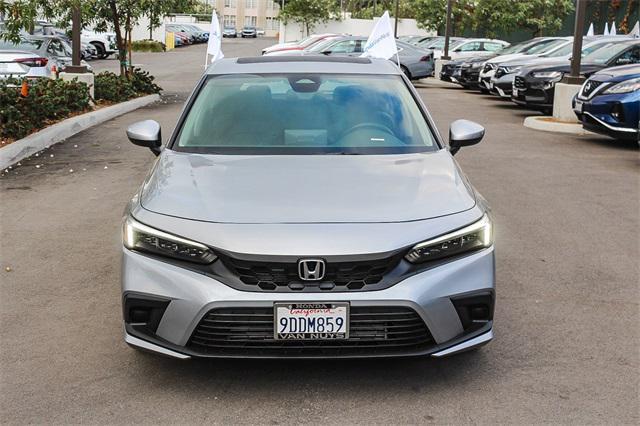 Photo of 2022 Lunar Silver Metallic Honda Civic