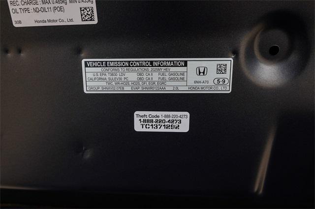 Photo of 2025 Meteorite Gray Metallic Honda Accord Hybrid