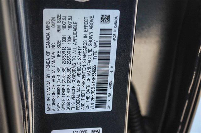 Photo of 2024 Canyon River Blue Metallic Honda CR-V
