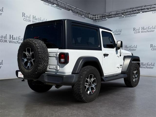 Photo of 2020 Bright White Clearcoat Jeep Wrangler