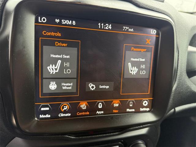 Photo of 2021 Black Clearcoat Jeep Renegade