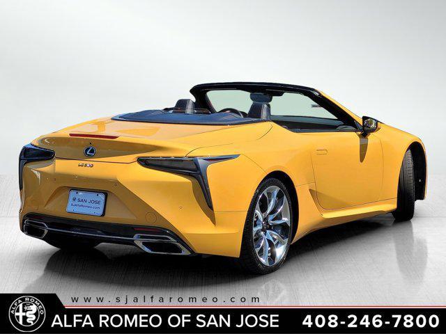 Photo of 2021 Flare Yellow Lexus LC 500
